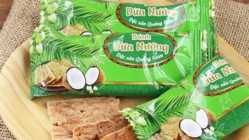 Bánh dừa nướng Đà Nẵng không có nhiều phụ gia hay hương liệu nhân tạo