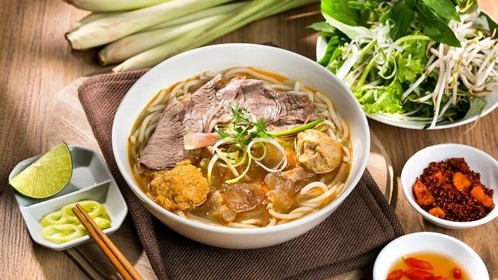 Bún bò là món ăn quen thuộc với cuộc sống của người Đà Nẵng