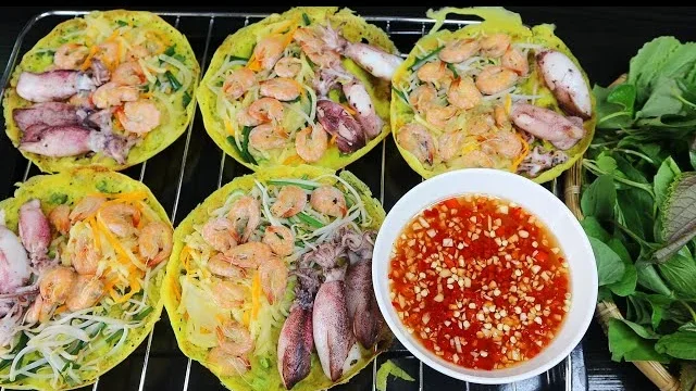 Bánh xèo là một món ăn đã quá quen thuộc với người Việt