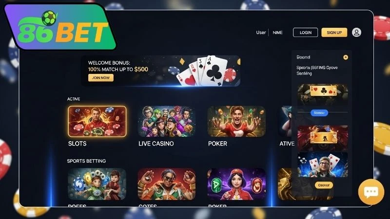 Link dự phòng 86bet ổn định an toàn và luôn sẵn sàng