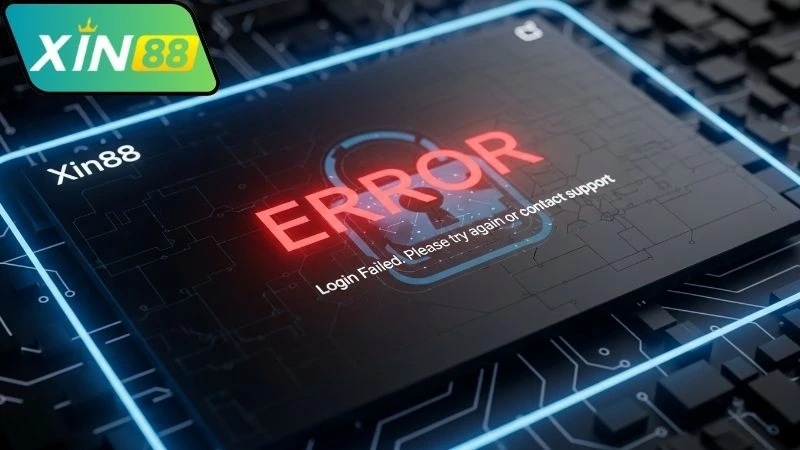 Lỗi đăng nhập Xin88 – Nguyên nhân và cách khắc phục hiệu quả