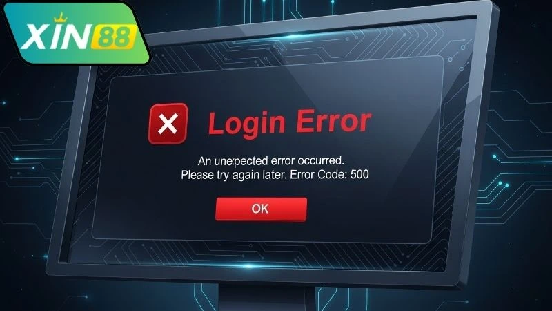 Lỗi đăng nhập Xin88 – Nguyên nhân và cách khắc phục hiệu quả
